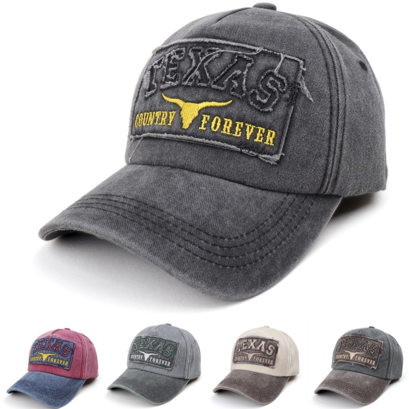 Men'S Fashion Websites - Koreaanse versie Washed Letters Baseball Caps