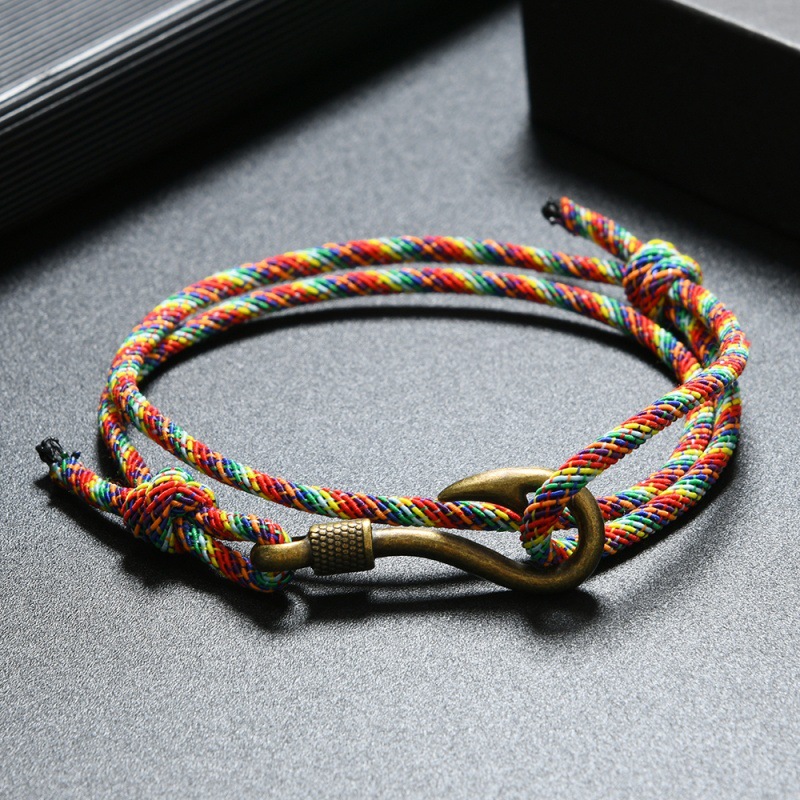 Milan Men'S Fashion - Trendy Charme Vishaak Anker Armband Dubbellaags
