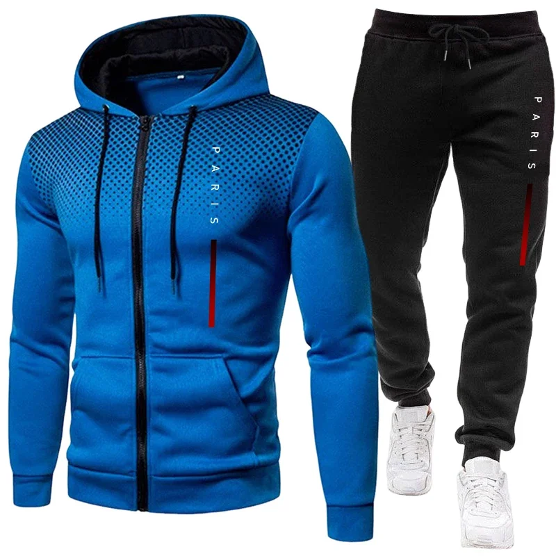 Mens Fashion Zip Up - Herfst Winter Dagelijkse Casual Sport Hoodie