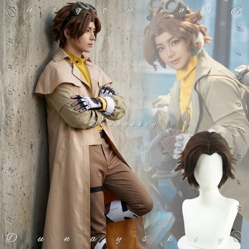 Trench Coat Men - Ove Watch2 Vrouwelijke Verkleedjas Cosplay Kostuum