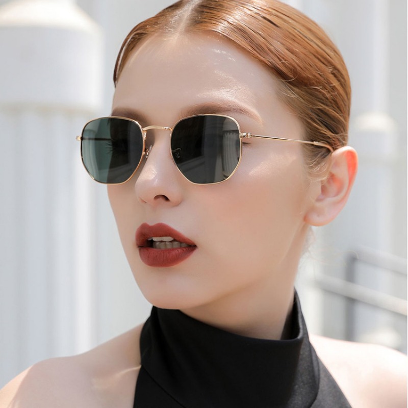 Men'S Fashion Glasses - Ronde punk zonnebrillen voor heren, luxe