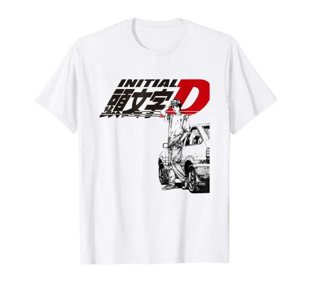 Men'S Fashion Websites - Initial D T-shirt Zomermode T-shirts met