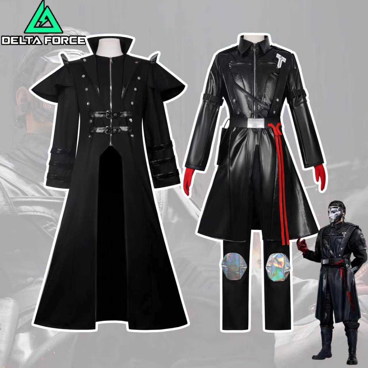 Trench Coat Men - Vintage Halloween Middeleeuws Steampunk Assassijn Elfen