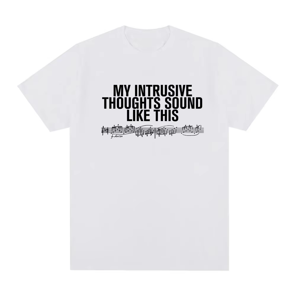 Men'S Fashion Websites - 2026 Nieuw INTRUSIVE THOUGHTS BABY T-shirt