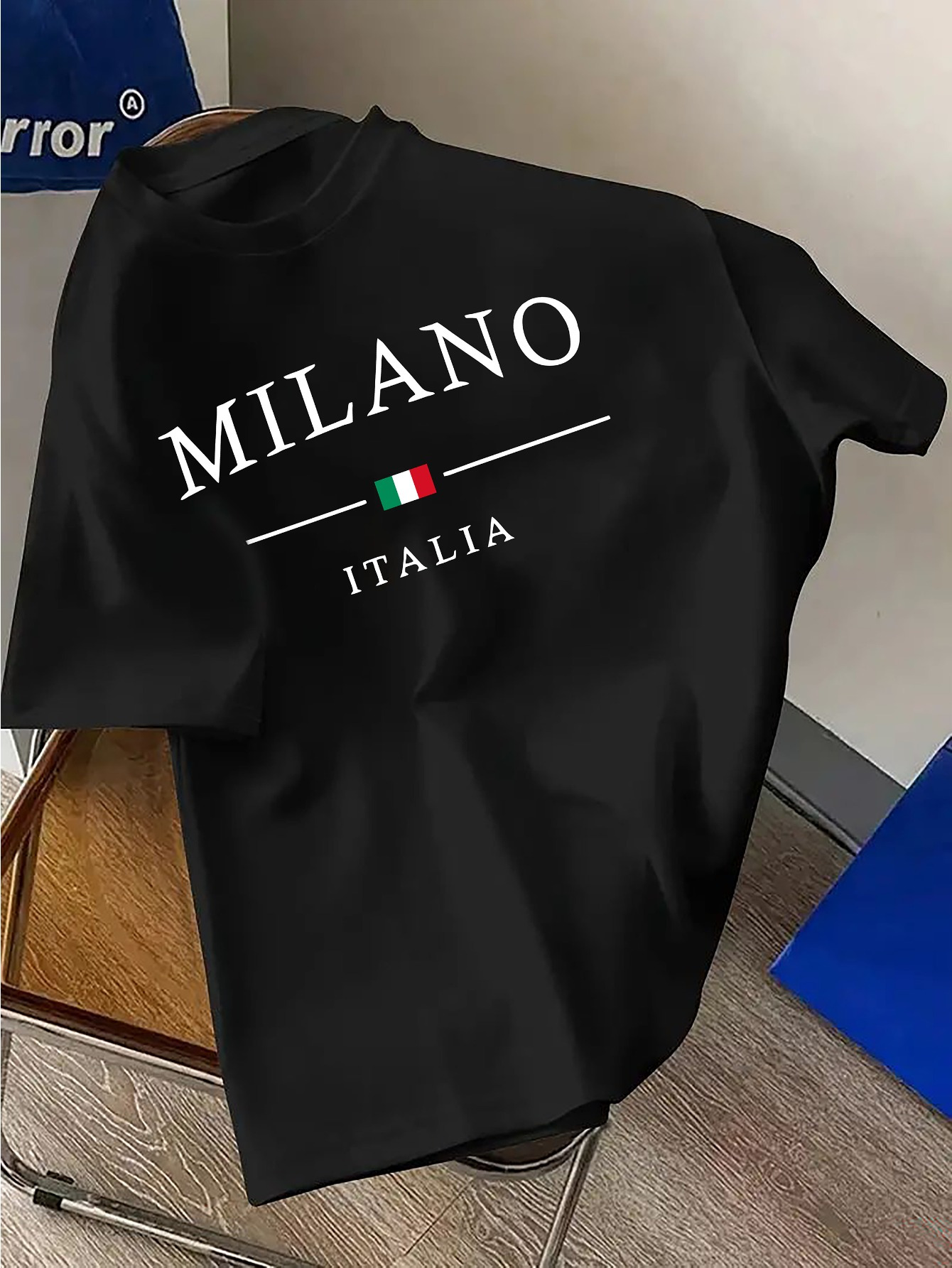 Milan Men'S Fashion - Heren 100% puur katoen zomer casual