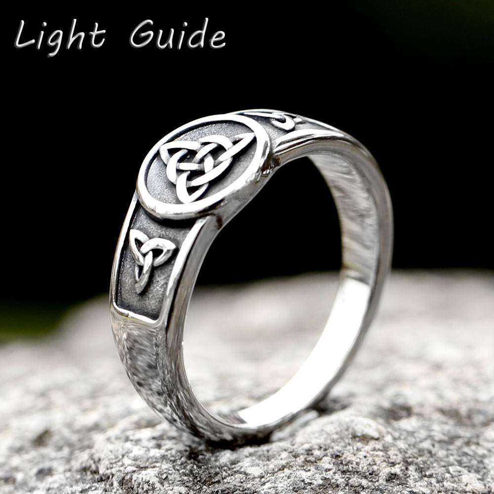 Men'S Fashion Guide - 2022 Heks Knoop Roestvrij Staal Ring
