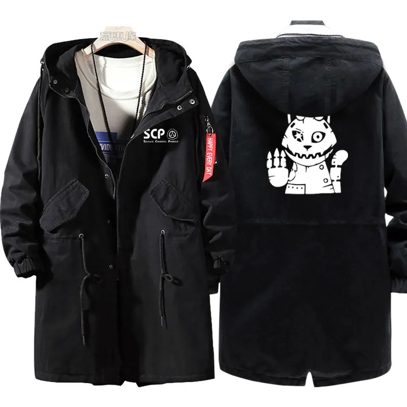 Trench Coat Men - DY20New Speciale Containment Procedures Foundation Hoodie