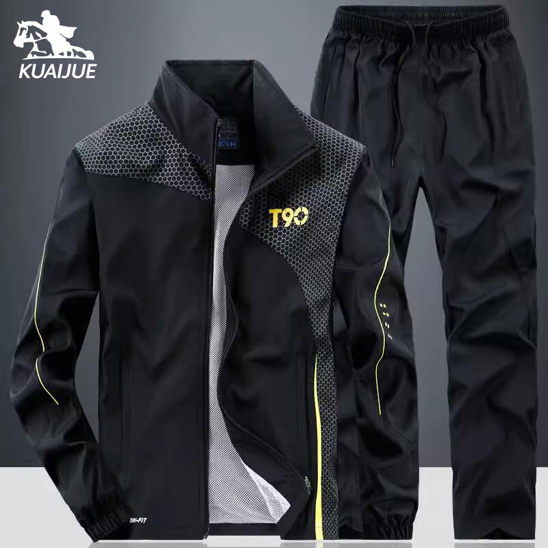 Mens Fashion Zip Up - Heren Sportkleding Sets Lente Herfst Nieuw