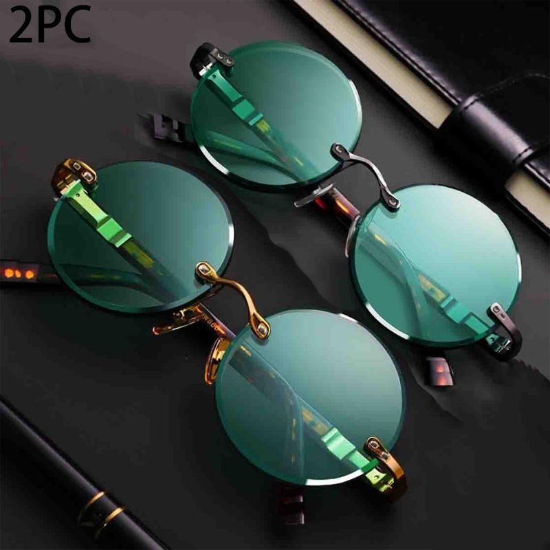 Men'S Fashion Glasses - Klassieke randloze zonnebrillen voor dames en