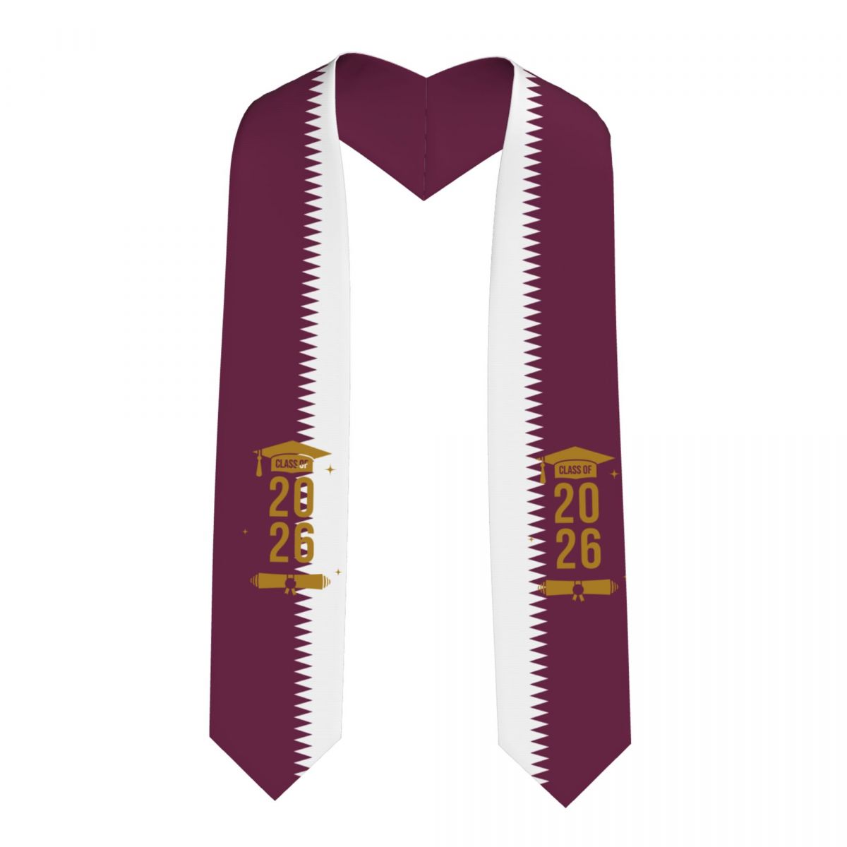 Men'S Fashion Qatar - Klasse van 2026 Qatar Vlag Afstudeerstola