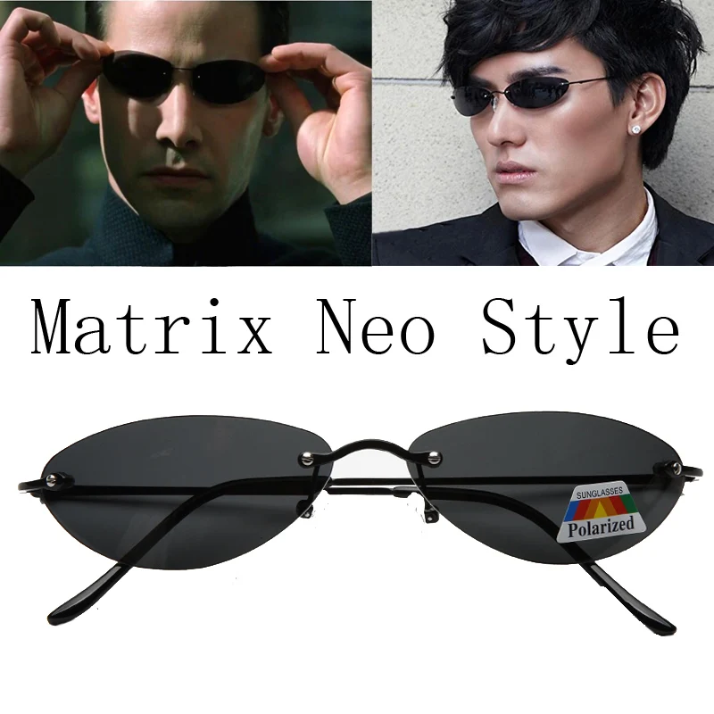 Men'S Fashion Rimless Glasses - 2026 Gepolariseerde Ultralight Fashion Pilot De