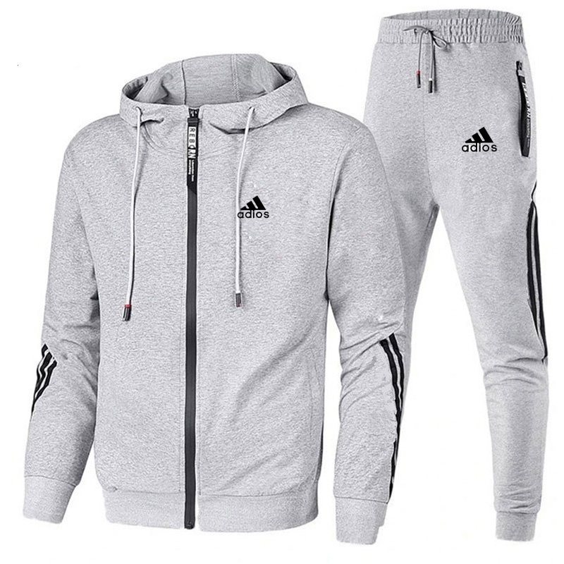 Mens Fashion Zip Up - Lente Herfst Heren Trainingspakken Set Lange