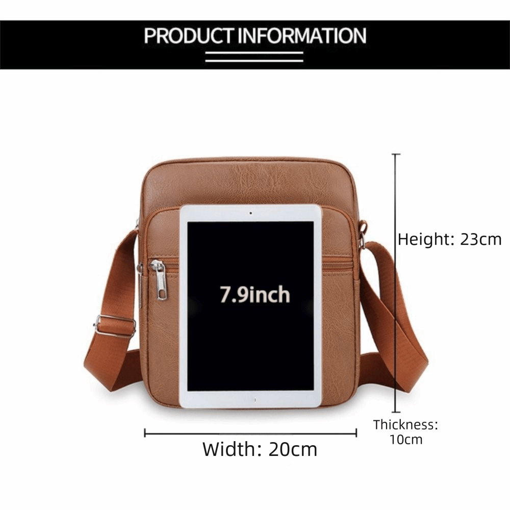 Multifunctionele PU-lederen sc - Mens Fashion Blog recensie en prijs