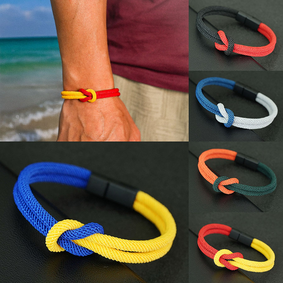 5 Stijlen Mannen Touw Armband  - Milan Men'S Fashion recensie en prijs