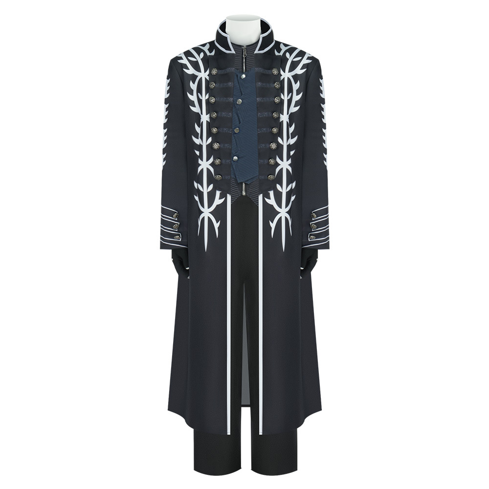 Retro Zwarte Lange Trenchcoat  - Trench Coat Men recensie en prijs