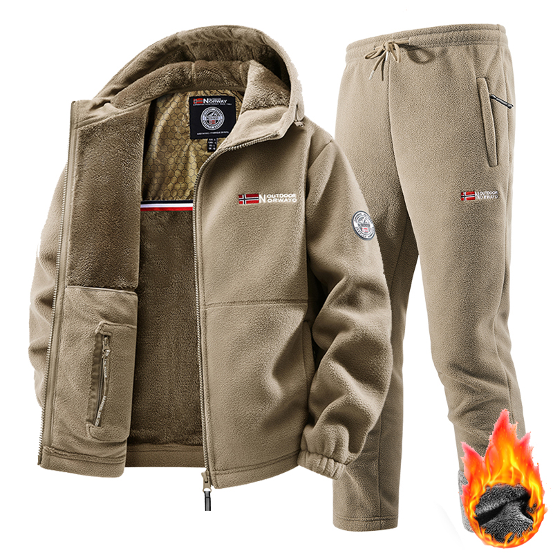 Nieuwe winter sportkledingset  - Mens Fashion Zip Up recensie en prijs