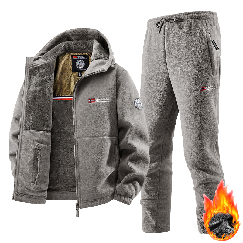 Nieuwe winter sportkledingset  - Mens Fashion Zip Up recensie en prijs