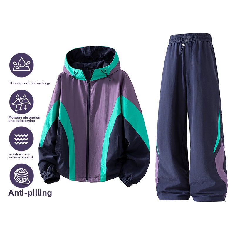 Nieuwe tweedelige herenjas voo - Mens Fashion Zip Up recensie en prijs