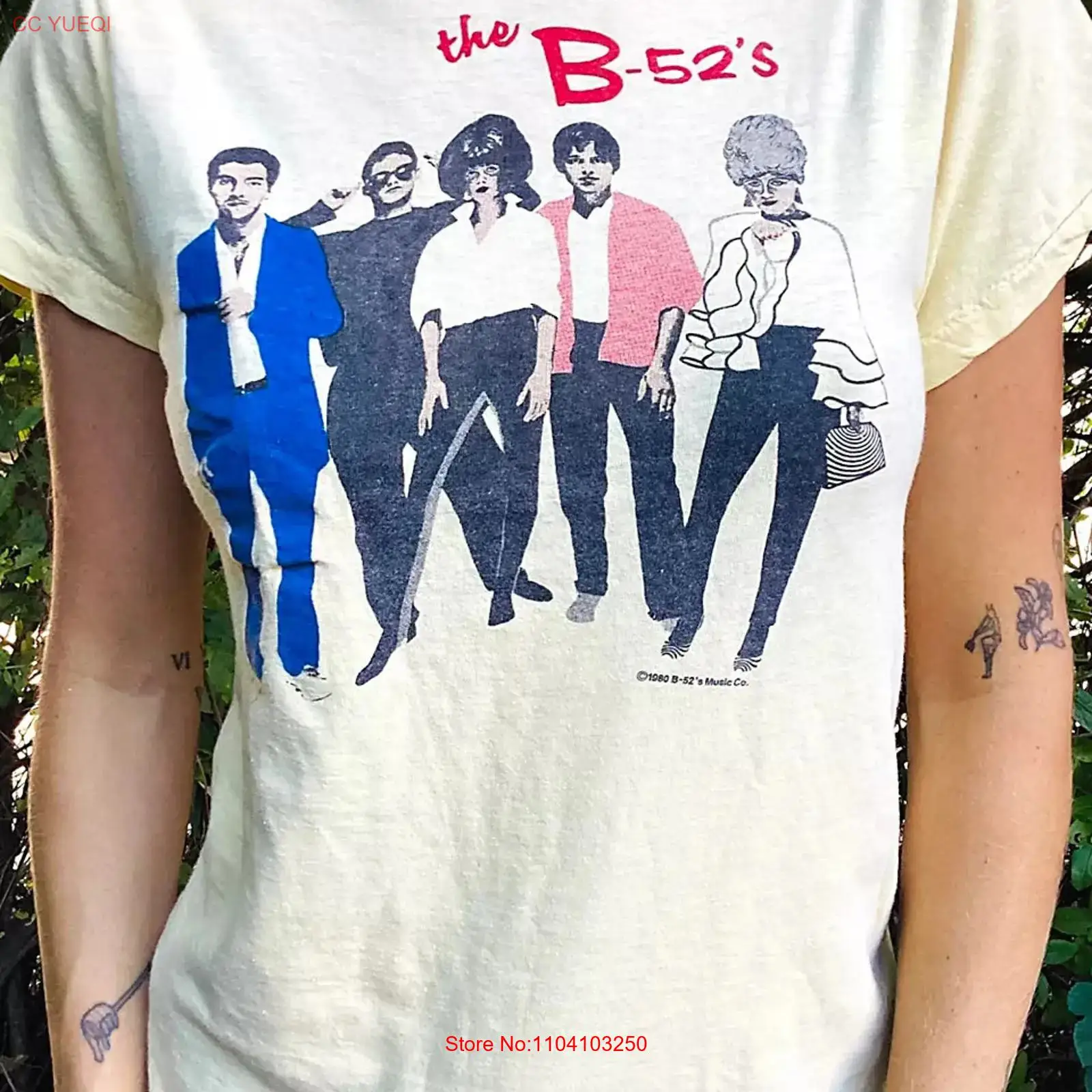 Remake jaren 80 B52s T-shirt R - Mens Fashion In 1980S recensie en prijs
