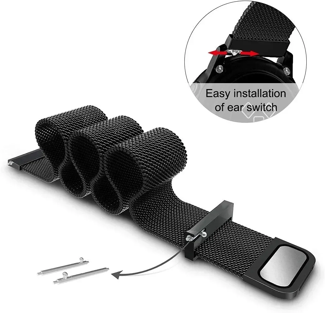18mm Milanese Loop Strap Voor  - Milan Men'S Fashion recensie en prijs