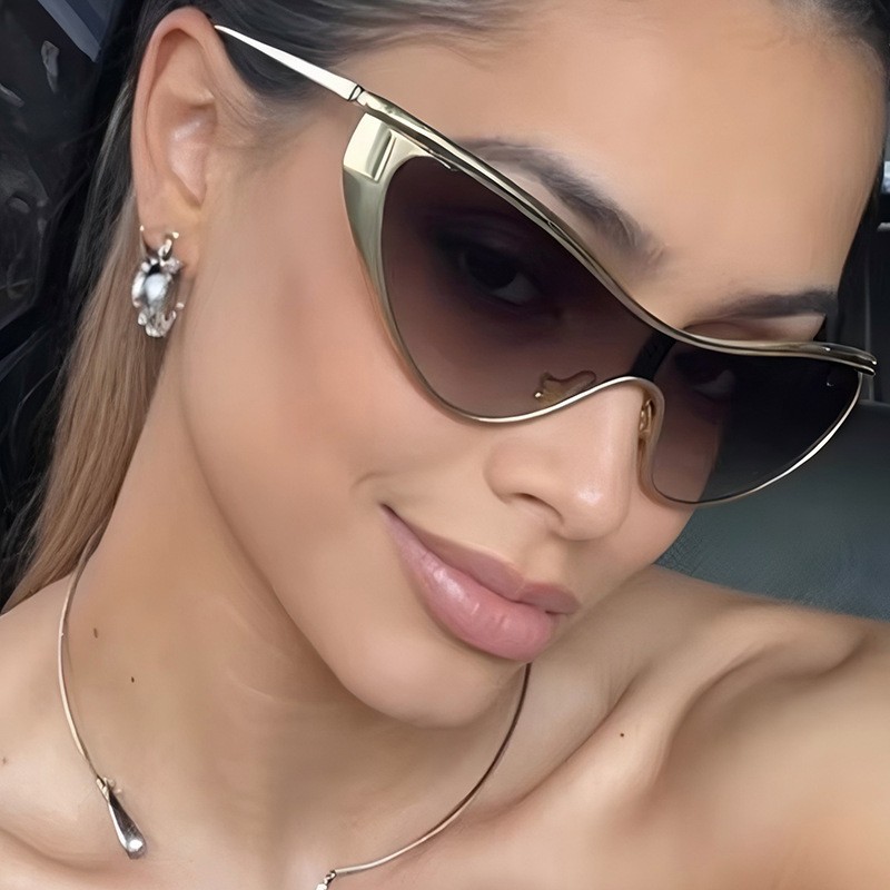 Randloze Y2K-stijl zonnebril R - Men'S Fashion Rimless Glasses recensie en prijs