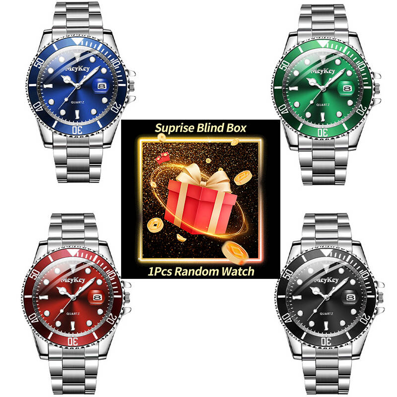 1PC Surprise Mystery Watch Bli - Mens Fashion Blog recensie en prijs