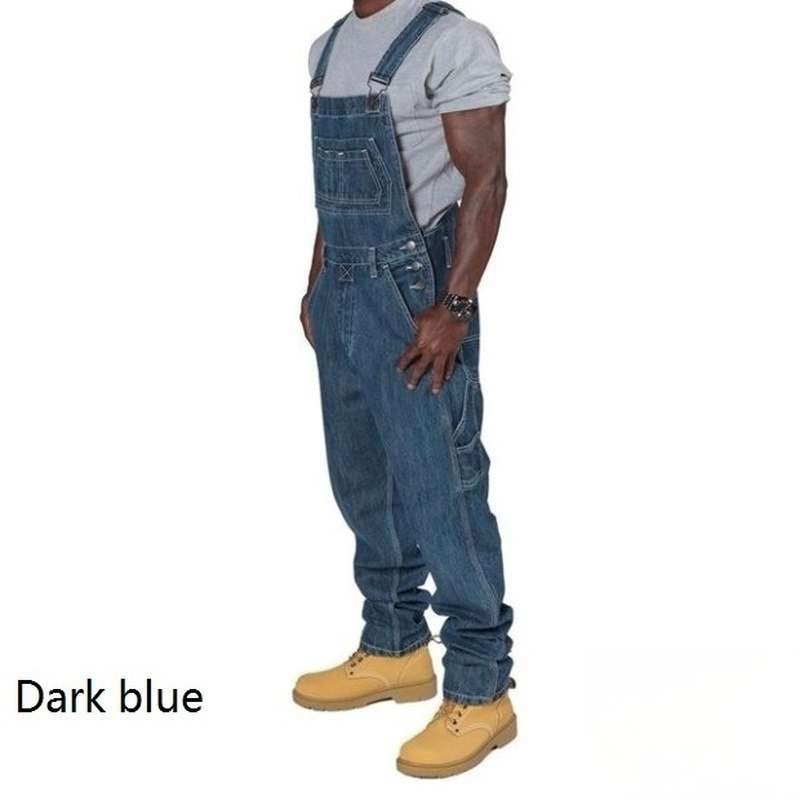 Heren gescheurde denim overall - Mens Fashion Denim recensie en prijs