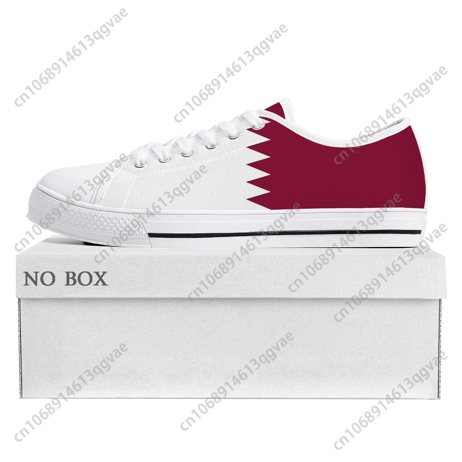 Qatar Vlag Lage Sneakers Hoge  - Men'S Fashion Qatar recensie en prijs