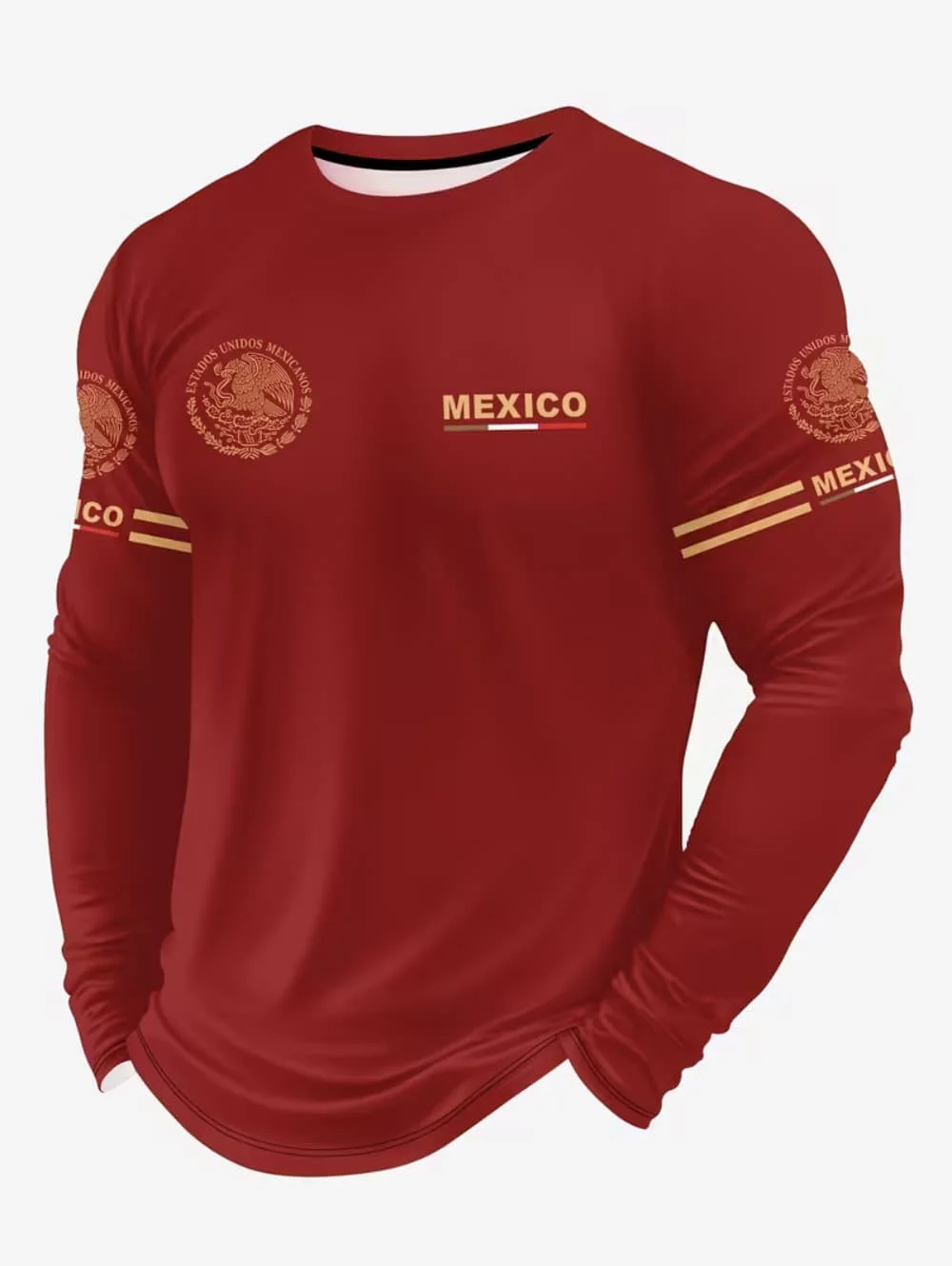 Heren T-shirt met Mexicaanse a - Mens Fashion Style recensie en prijs