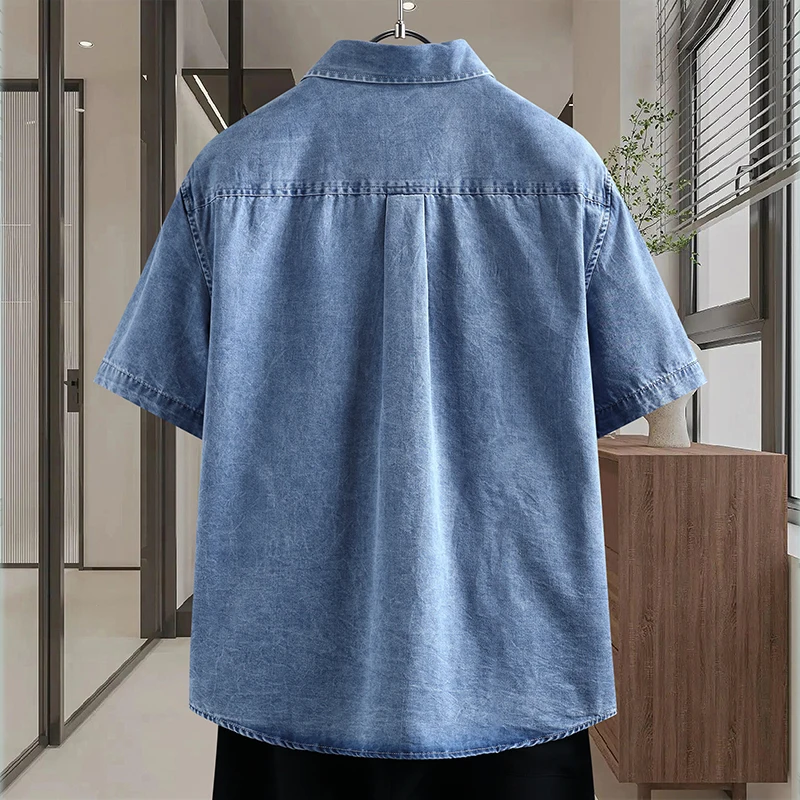 Dun denim overhemd voor heren, - Mens Fashion Denim recensie en prijs