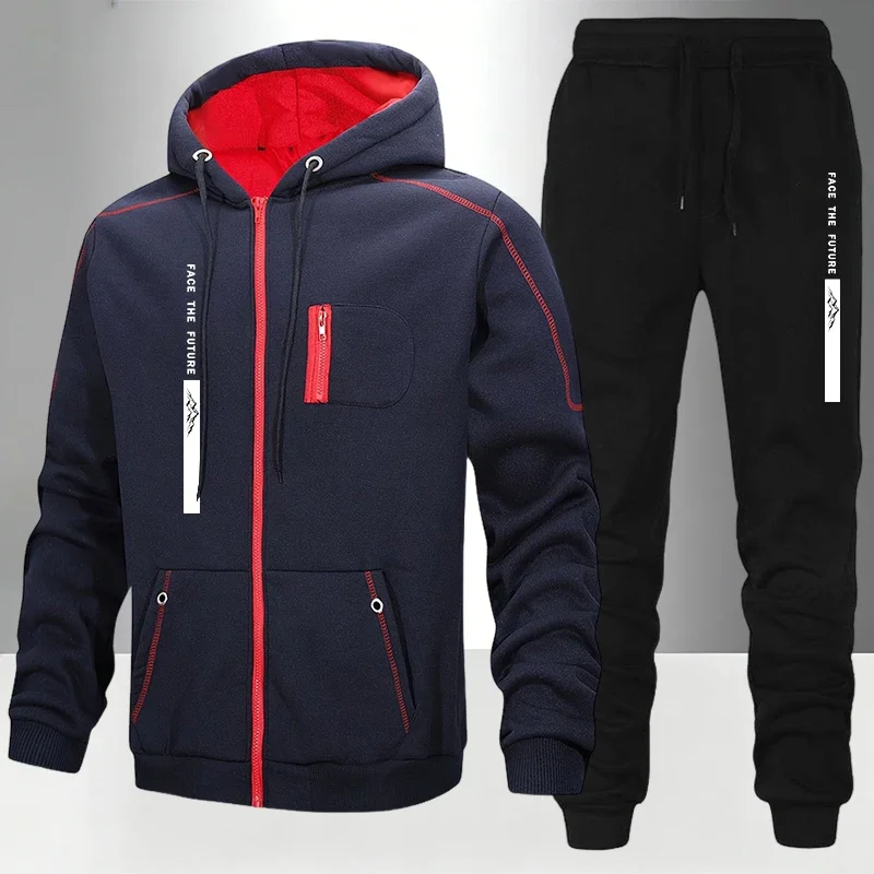 Hete Aanbieding: Heren Hoodie  - Mens Fashion Zip Up recensie en prijs