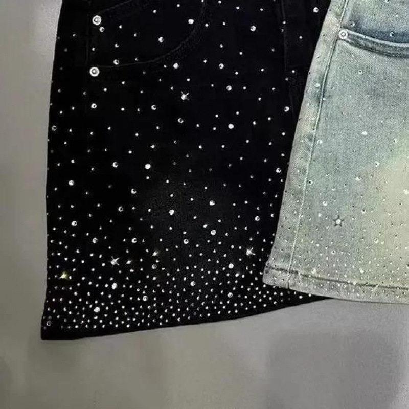 K 59702 Strass Denim Rok Glins - Mens Fashion Denim recensie en prijs