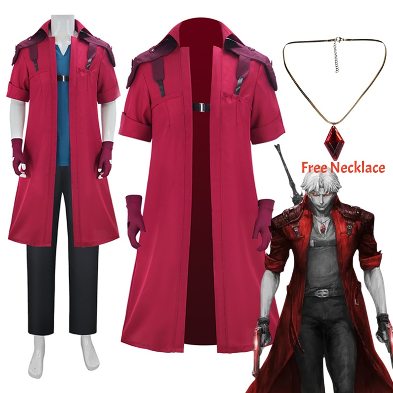 DMC5 Devil May Cry Dante Cospl - Trench Coat Men recensie en prijs