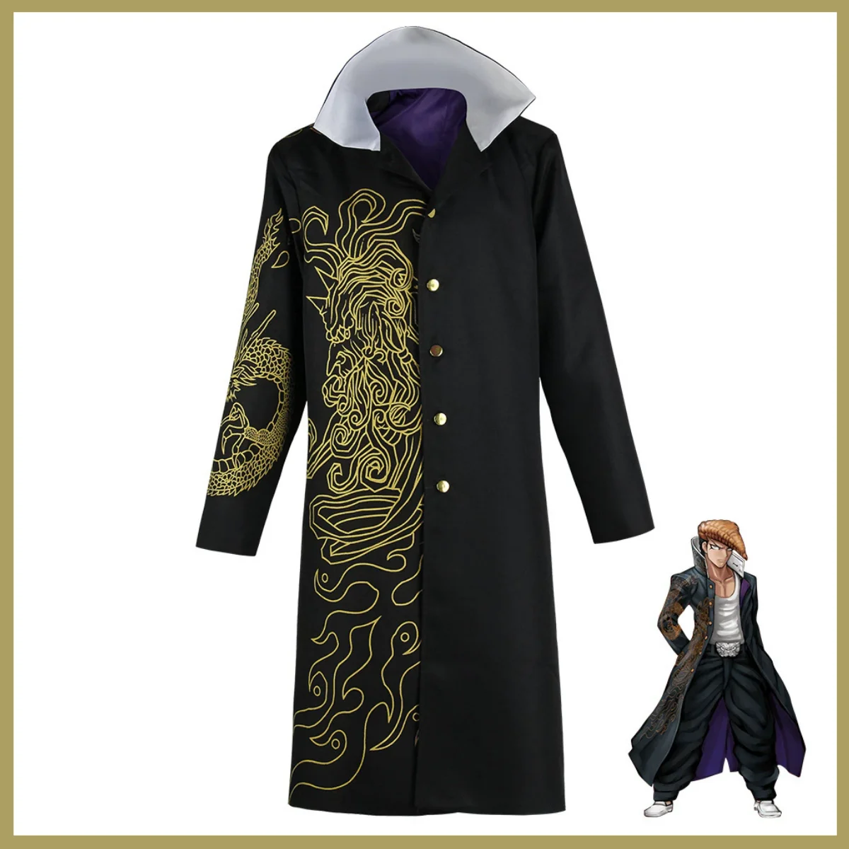 Anime Game Mondo Owada Lange M - Trench Coat Men recensie en prijs