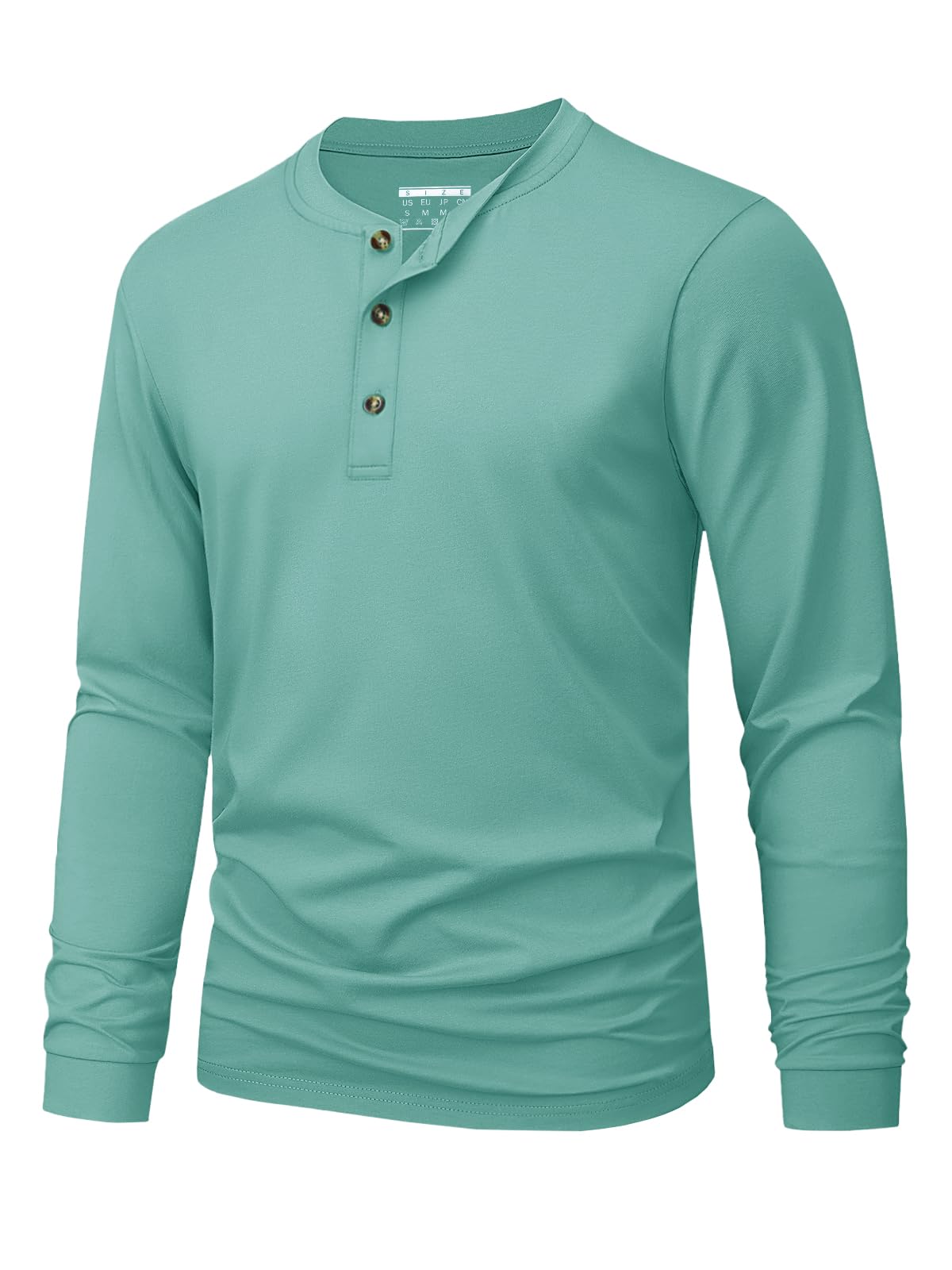 Henley-T-shirt voor heren Eenv - Mens Fashion Style recensie en prijs
