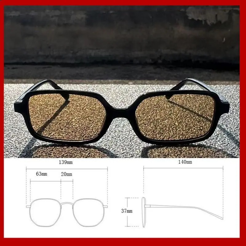 Nieuwe sexy kleine rechthoekig - Men'S Fashion Glasses recensie en prijs