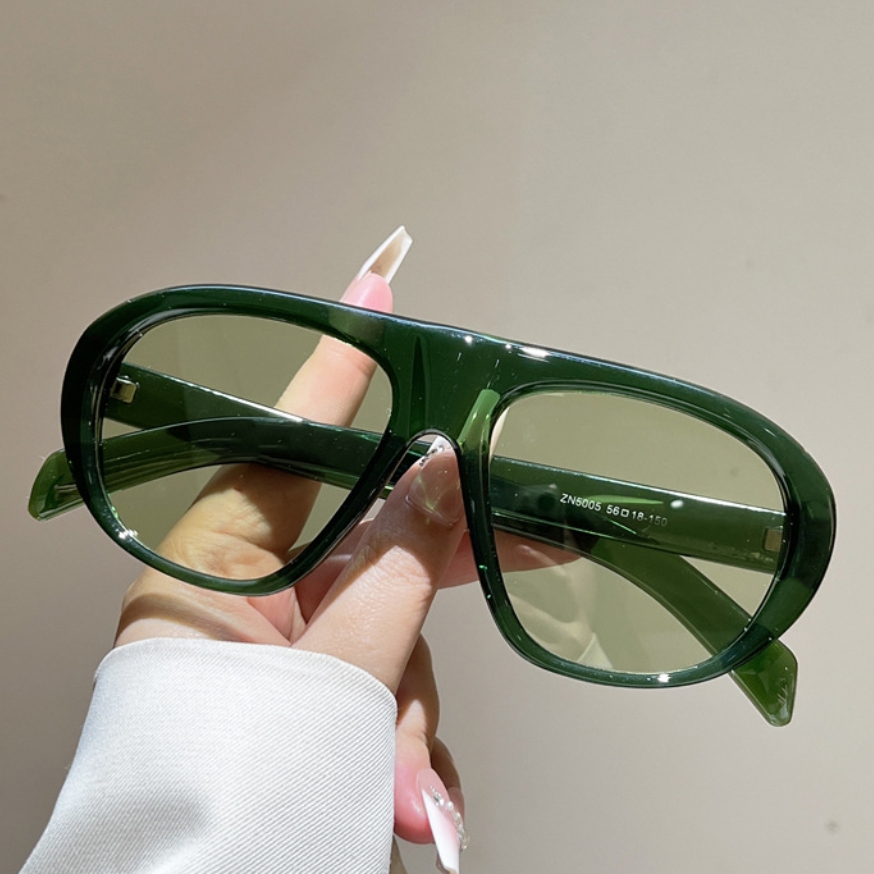 Nieuwe oversized pilot zonnebr - Men'S Fashion Glasses recensie en prijs