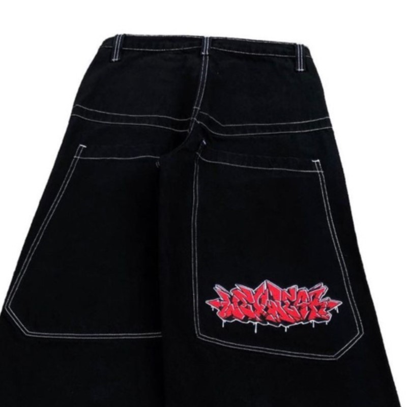 Amerikaanse mode hiphop oversi - Men Fashion Jeans recensie en prijs