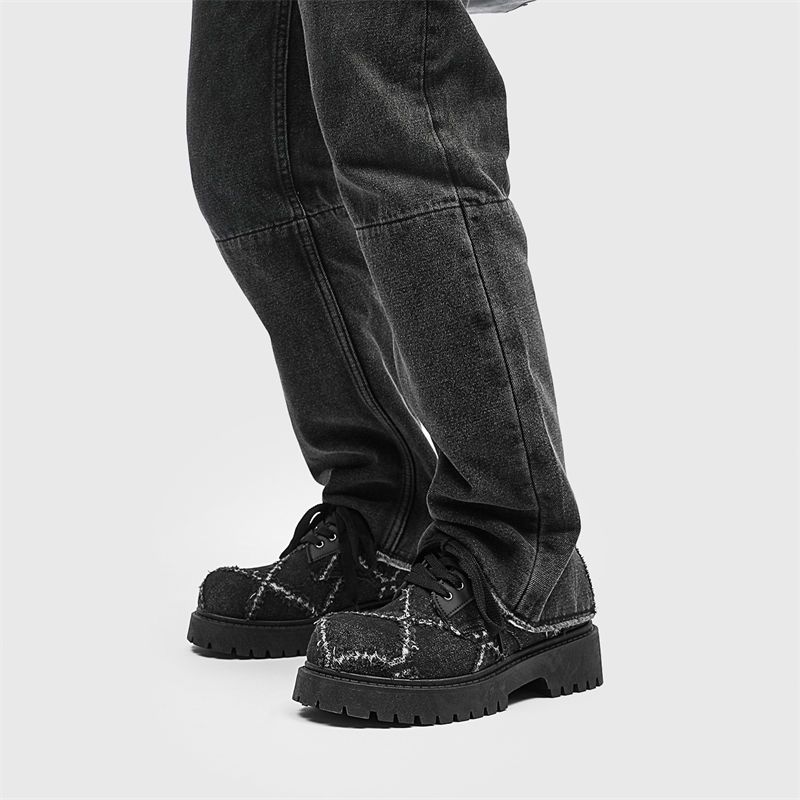 Herenschoenen van denim, herfs - Mens Fashion Denim recensie en prijs